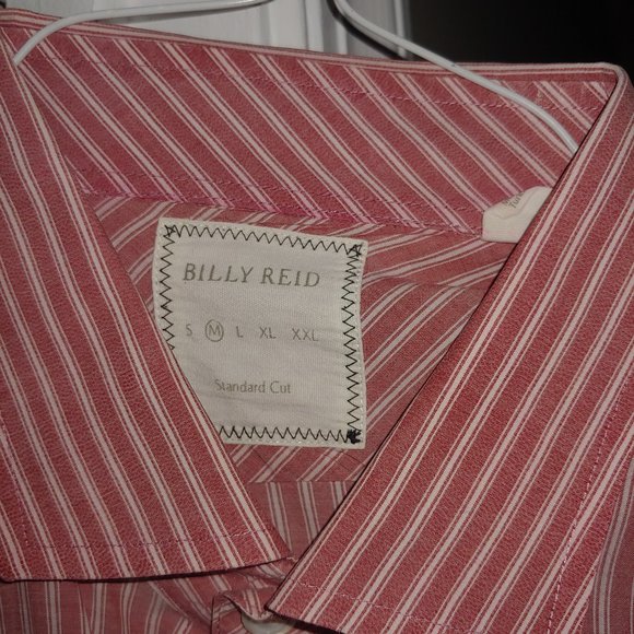 Billy Reid Pink/Salmon - 100% Cotton  - Size Medium - Picture 4 of 8